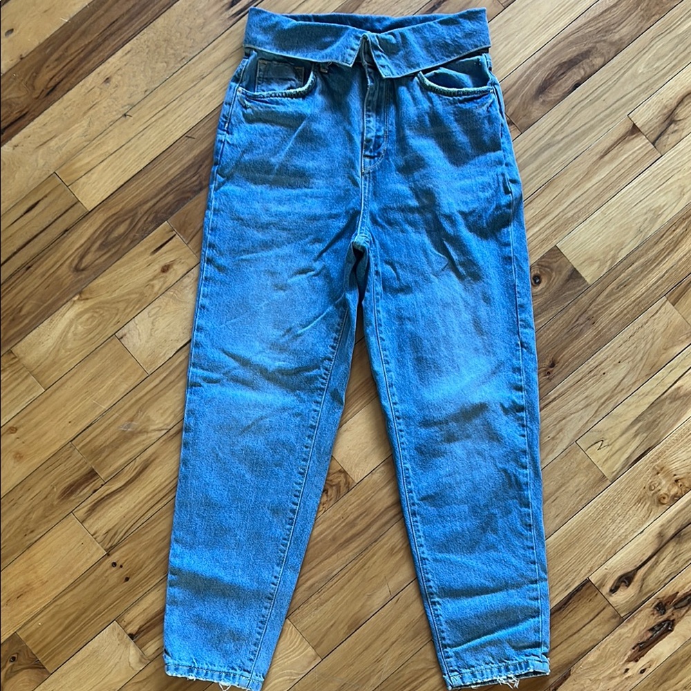 BDG High-Waisted Fold-over Jeans